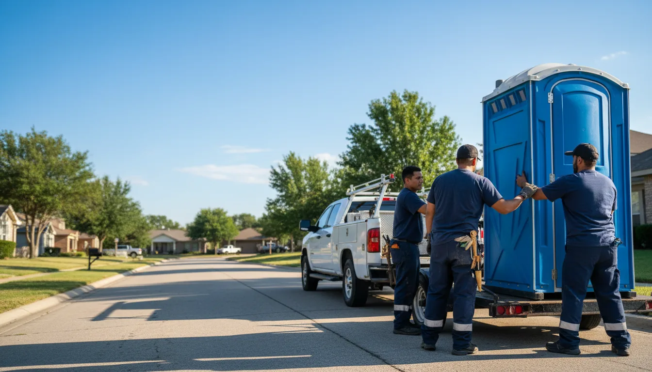 Portable Toilet Rental in Cedar Park, TX near me